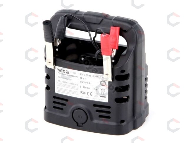 Mikroprocesorinis impulsinis akumuliatorių pakrovėjas | 12V 15A 6-200ah (YT-8303) 3 Mikroprocesorinis impulsinis akumuliatorių pakrovėjas | 12V 15A 6-200ah (YT-8303) 3