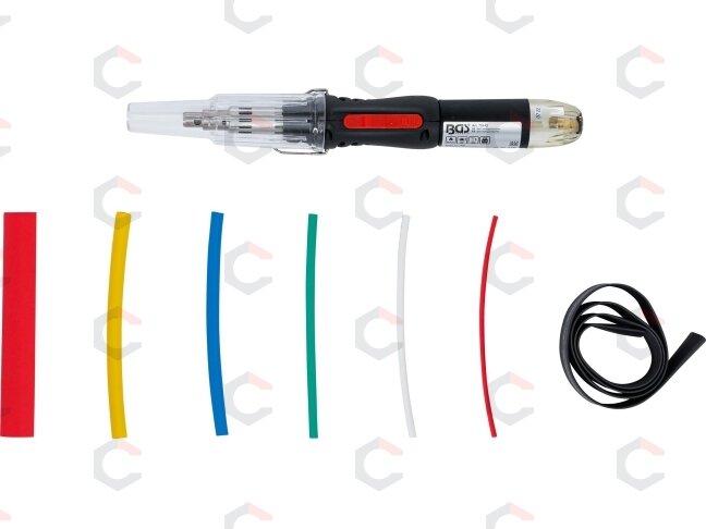 Mini dujinis degiklis su termo susitraukiančiais vamzdeliais | piezo | 162 vnt. | BGS (70143) 3 Mini dujinis degiklis su termo susitraukiančiais vamzdeliais | piezo | 162 vnt. | BGS (70143) 3