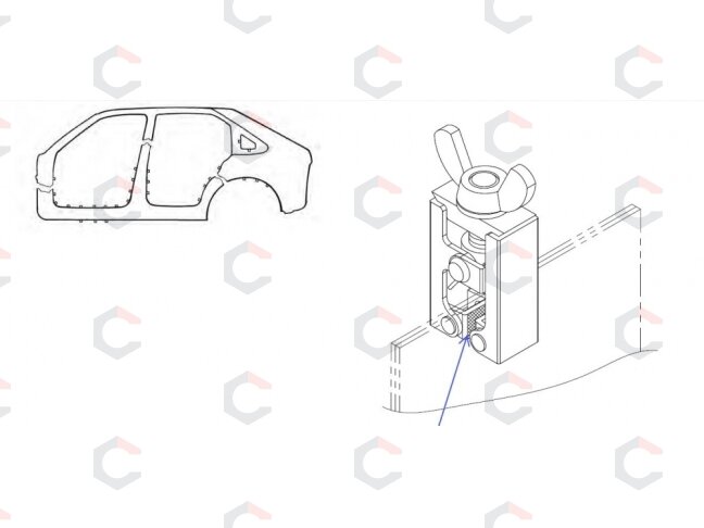 Spaustuvų rinkinys suvirinimo darbams | mini | 4 vnt. (ND2206) 3 Spaustuvų rinkinys suvirinimo darbams | mini | 4 vnt. (ND2206) 3
