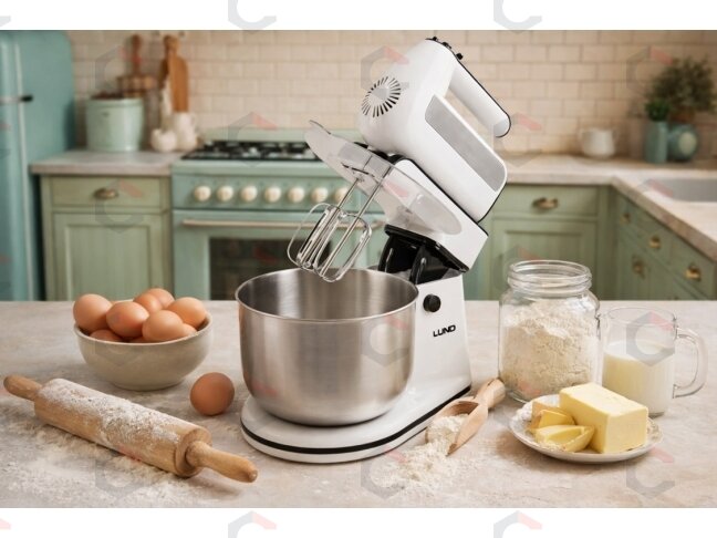 Mixeris 500 W | su nerūdijančio plieno 3L dubeniu (67791) 13 Mixeris 500 W | su nerūdijančio plieno 3L dubeniu (67791) 13