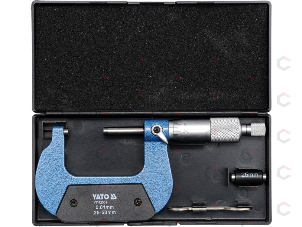 Mikrometras | 25-50 mm (YT-72301) 1 Mikrometras | 25-50 mm (YT-72301) 1