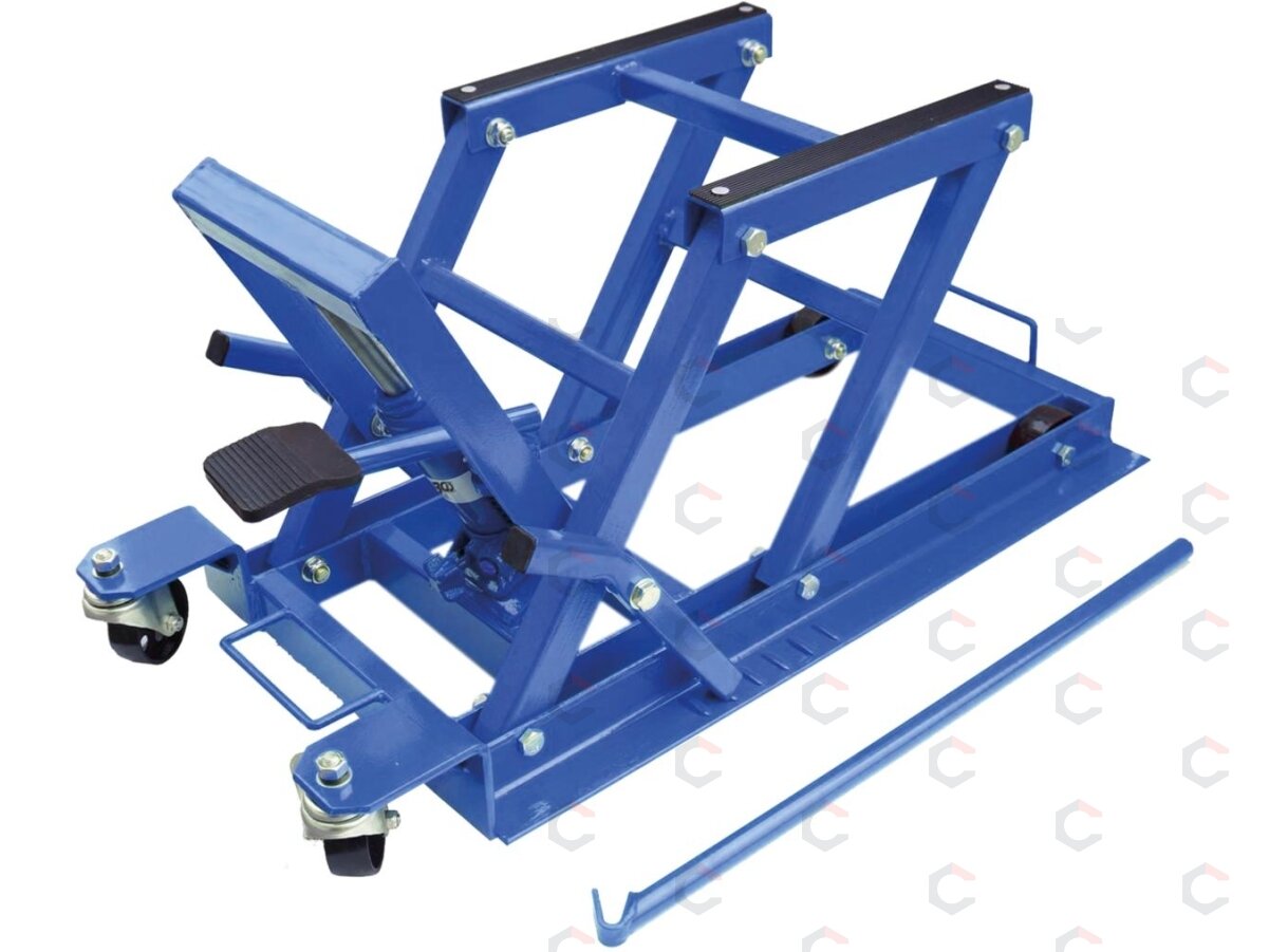 Motociklų ir kvadrociklų ATV hidraulinis keltuvas | 680 kg (8389) Motociklų ir kvadrociklų ATV hidraulinis keltuvas | 680 kg (8389)