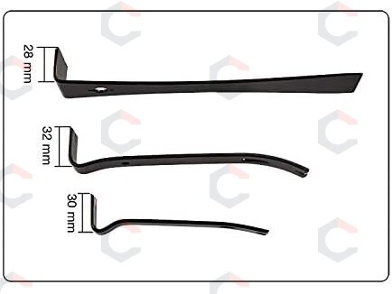 Montiruočių rinkinys | siauros | plieninės | 3 vnt. (SK47060) 2 Montiruočių rinkinys | siauros | plieninės | 3 vnt. (SK47060) 2