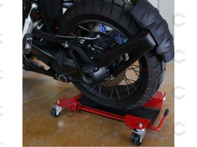 Motociklo manevravimo platforma | 250 kg | plieninė (MA250) 2 Motociklo manevravimo platforma | 250 kg | plieninė (MA250) 2