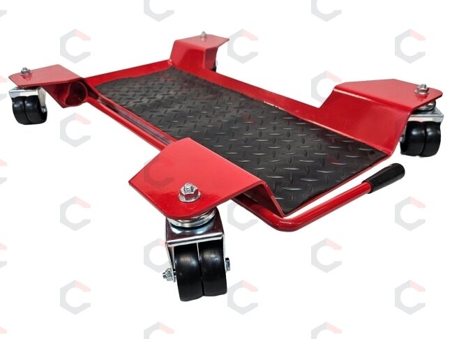 Motociklo manevravimo platforma | 250 kg | plieninė (MA250) Motociklo manevravimo platforma | 250 kg | plieninė (MA250)