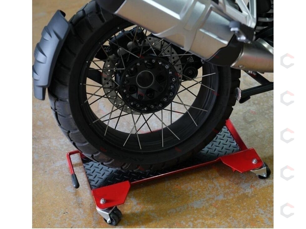 Motociklo manevravimo platforma | 250 kg | plieninė (MA250) 3 Motociklo manevravimo platforma | 250 kg | plieninė (MA250) 3