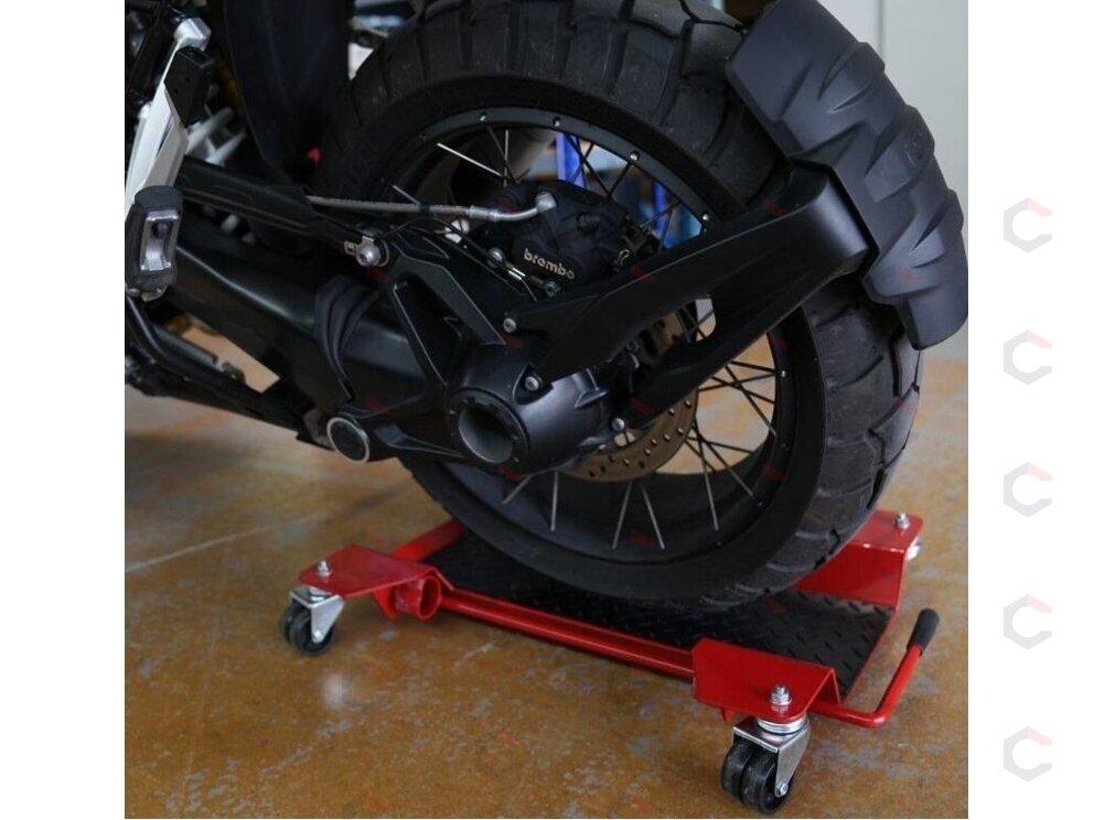 Motociklo manevravimo platforma | 250 kg | plieninė (MA250) 2 Motociklo manevravimo platforma | 250 kg | plieninė (MA250) 2