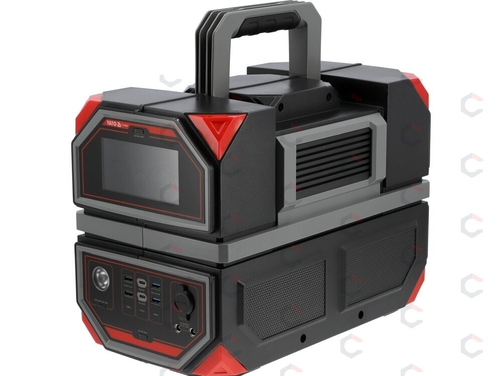 Nešiojama maitinimo stotis 1200 W SU UPS, 917 WH, 230 V, USB-C PD | power bank (YT-83092) 1