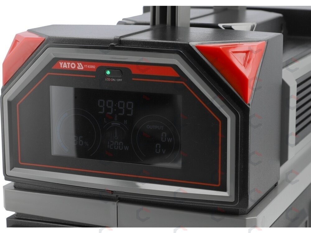 Nešiojama maitinimo stotis 1200 W SU UPS, 917 WH, 230 V, USB-C PD | power bank (YT-83092) 3