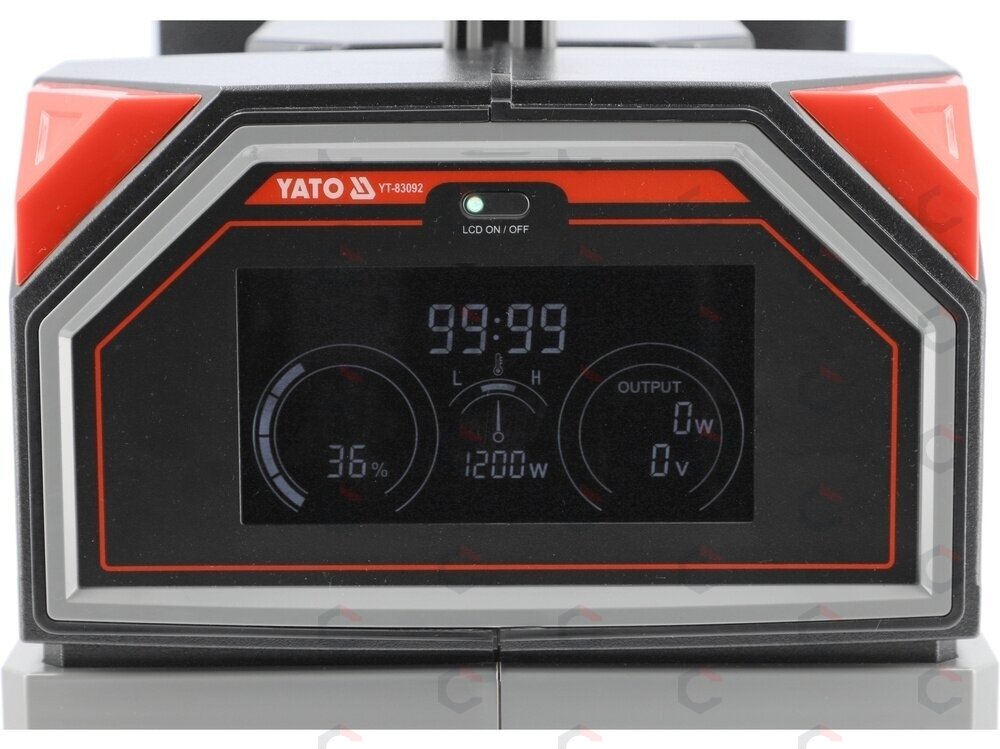 Nešiojama maitinimo stotis 1200 W SU UPS, 917 WH, 230 V, USB-C PD | power bank (YT-83092) 5