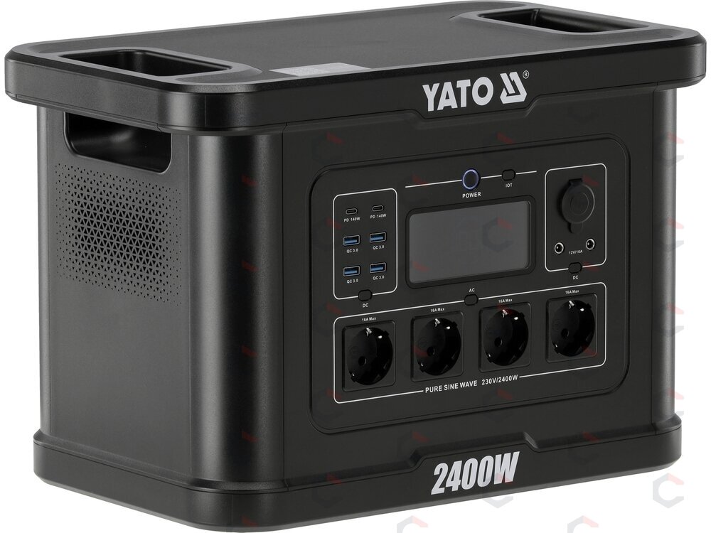 Nešiojama maitinimo stotis LiFePO4 | 2400 W | 2232 Wh (YT-83095) Nešiojama maitinimo stotis LiFePO4 | 2400 W | 2232 Wh (YT-83095)