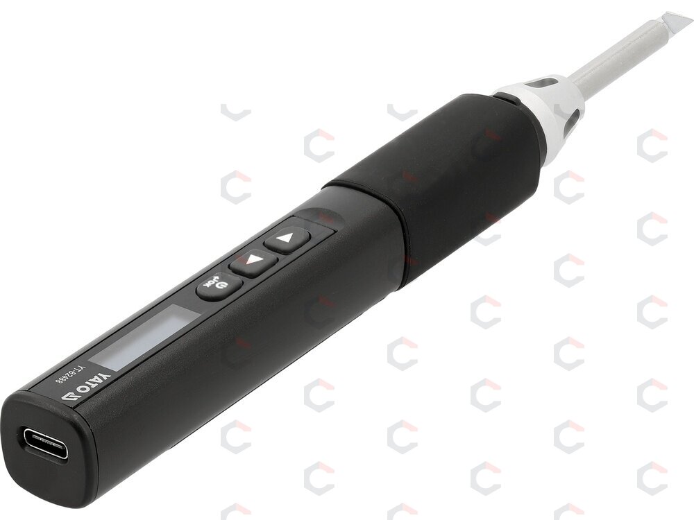 Nešiojamas skaitmeninis lituoklis | T12 | OLED | USB-C (YT-82488) Nešiojamas skaitmeninis lituoklis | T12 | OLED | USB-C (YT-82488)
