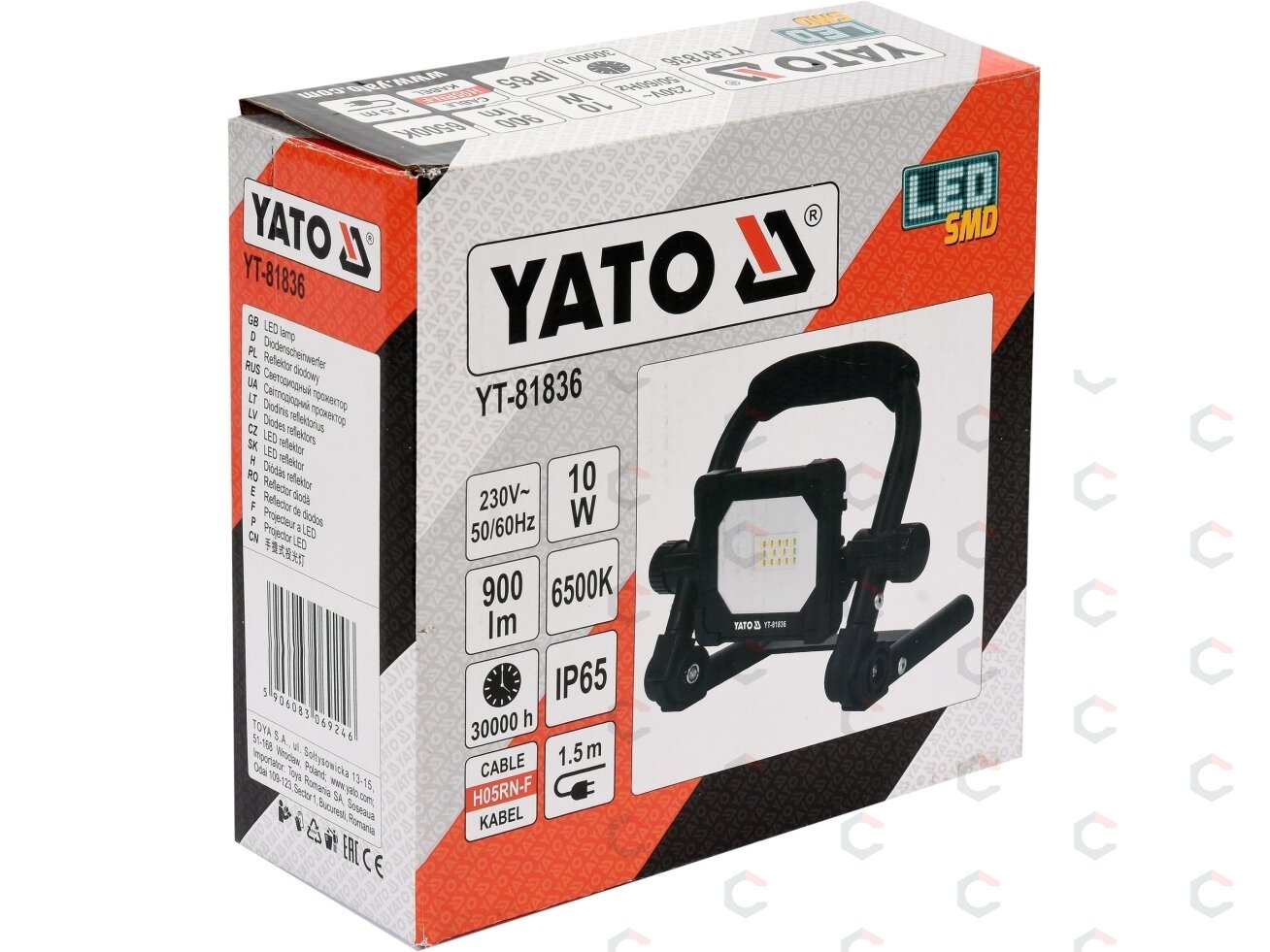 Nešiojamas prožektorius | SMD LED 10W 900LM (YT-81836) 2 Nešiojamas prožektorius | SMD LED 10W 900LM (YT-81836) 2