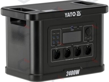 Nešiojama maitinimo stotis LiFePO4 | 2400 W | 2232 Wh (YT-83095)