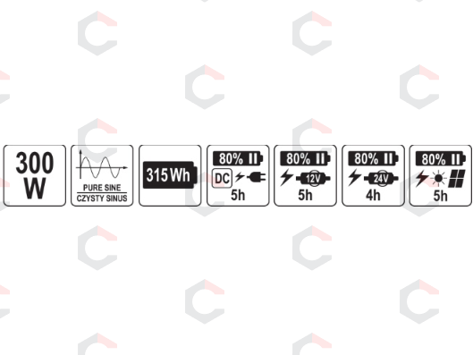 Nešiojama maitinimo stotis 300 W, 315 WH, 230 V, USB-C PD | power bank (YT-83090) 15 Nešiojama maitinimo stotis 300 W, 315 WH, 230 V, USB-C PD | power bank (YT-83090) 15