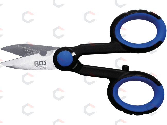 Nerūdijančio plieno elektrikų žirklės | 145 mm (7963) Nerūdijančio plieno elektrikų žirklės | 145 mm (7963)
