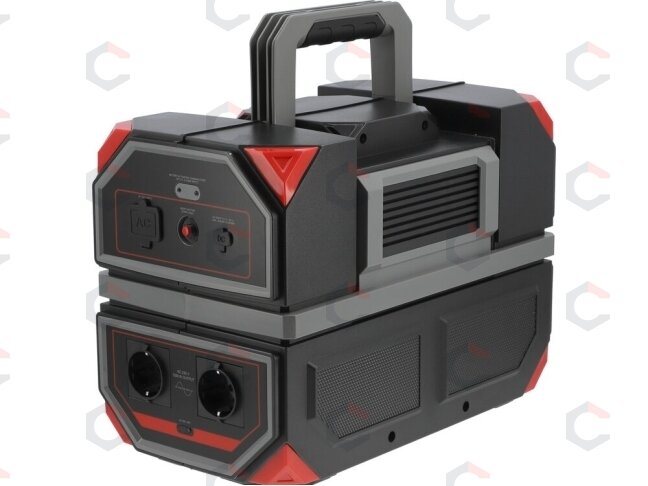 Nešiojama maitinimo stotis 1200 W SU UPS, 917 WH, 230 V, USB-C PD | power bank (YT-83092) 2