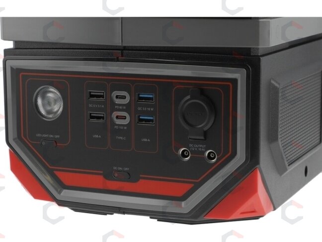 Nešiojama maitinimo stotis 1200 W SU UPS, 917 WH, 230 V, USB-C PD | power bank (YT-83092) 4