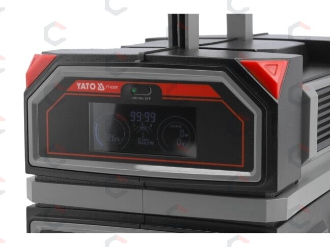 Nešiojama maitinimo stotis 600W, 504WH, 230V, USB-C PD | power bank (YT-83091) 3 Nešiojama maitinimo stotis 600W, 504WH, 230V, USB-C PD | power bank (YT-83091) 3