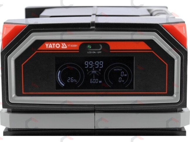 Nešiojama maitinimo stotis 600W, 504WH, 230V, USB-C PD | power bank (YT-83091) 4 Nešiojama maitinimo stotis 600W, 504WH, 230V, USB-C PD | power bank (YT-83091) 4