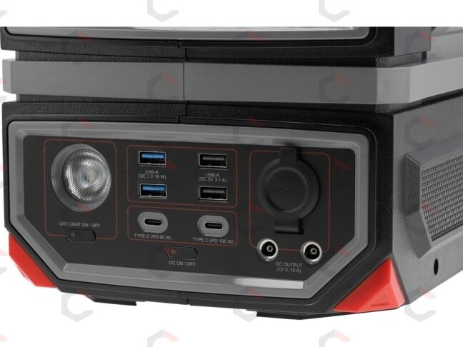 Nešiojama maitinimo stotis 600W, 504WH, 230V, USB-C PD | power bank (YT-83091) 5 Nešiojama maitinimo stotis 600W, 504WH, 230V, USB-C PD | power bank (YT-83091) 5