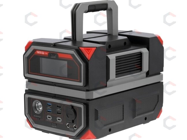 Nešiojama maitinimo stotis 600W, 504WH, 230V, USB-C PD | power bank (YT-83091) Nešiojama maitinimo stotis 600W, 504WH, 230V, USB-C PD | power bank (YT-83091)