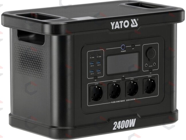 Nešiojama maitinimo stotis LiFePO4 | 2400 W | 2232 Wh (YT-83095) Nešiojama maitinimo stotis LiFePO4 | 2400 W | 2232 Wh (YT-83095)