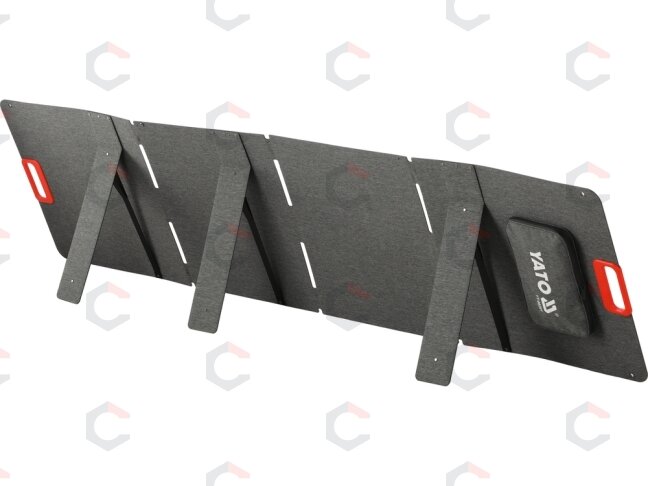 Nešiojamas sulankstomas saulės skydelis | 200 W galia | 4-in-1 adapteris (YT-98201) 1 Nešiojamas sulankstomas saulės skydelis | 200 W galia | 4-in-1 adapteris (YT-98201) 1
