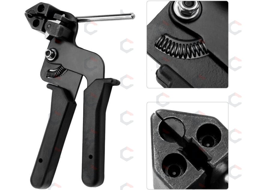 Nerūdijančio plieno dirželių užtempimo įrankis | 0.3 - 12 mm (CTZ-600G) 3 Nerūdijančio plieno dirželių užtempimo įrankis | 0.3 - 12 mm (CTZ-600G) 3