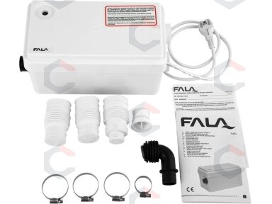 Nuotekų pompa / siurblys dušui ir kriauklei | 250W (75944)