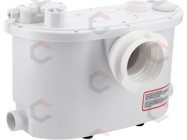 Nuotekų pompa / siurblys tualetui | su smulkintuvu | 400W (75954)