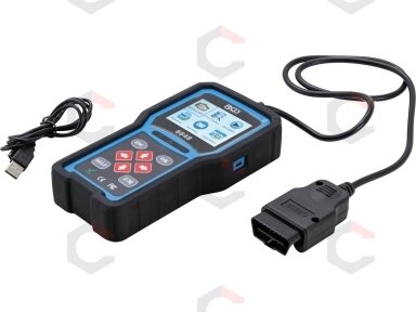 OBD II (EOBD) gedimų kodo diagnostikos skaitytuvas (6648)