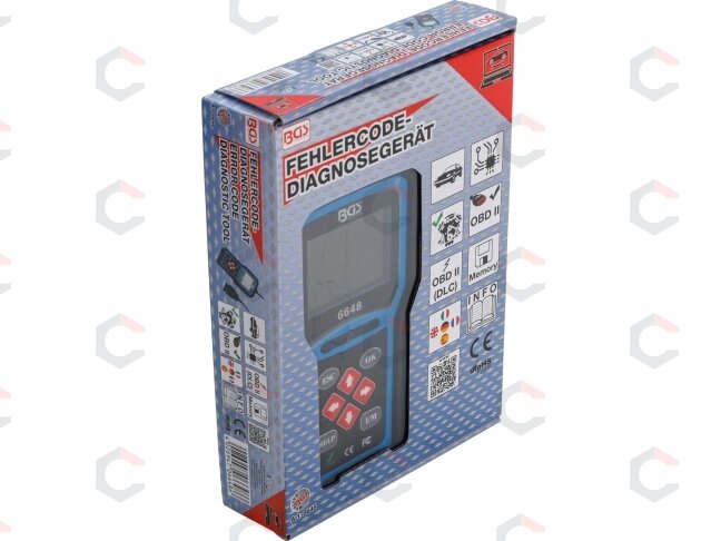 OBD II (EOBD) gedimų kodo diagnostikos skaitytuvas (6648) 2