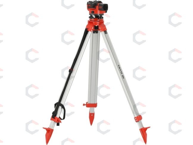 Optinis nivelyras su aksesuarais | 32X IP66 + 5 m lenta + trikojis (YT-30553) 1 Optinis nivelyras su aksesuarais | 32X IP66 + 5 m lenta + trikojis (YT-30553) 1