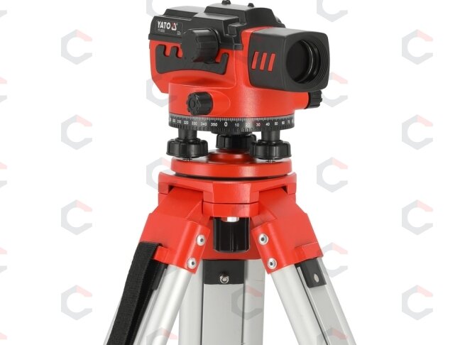 Optinis nivelyras su aksesuarais | 32X IP66 + 5 m lenta + trikojis (YT-30553) 3 Optinis nivelyras su aksesuarais | 32X IP66 + 5 m lenta + trikojis (YT-30553) 3