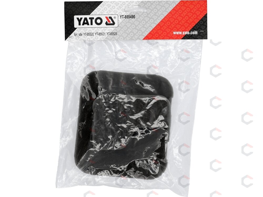 Oro filtras benzininėms vejapjovėms | tipas: T323 (YT-855490) 1 Oro filtras benzininėms vejapjovėms | tipas: T323 (YT-855490) 1
