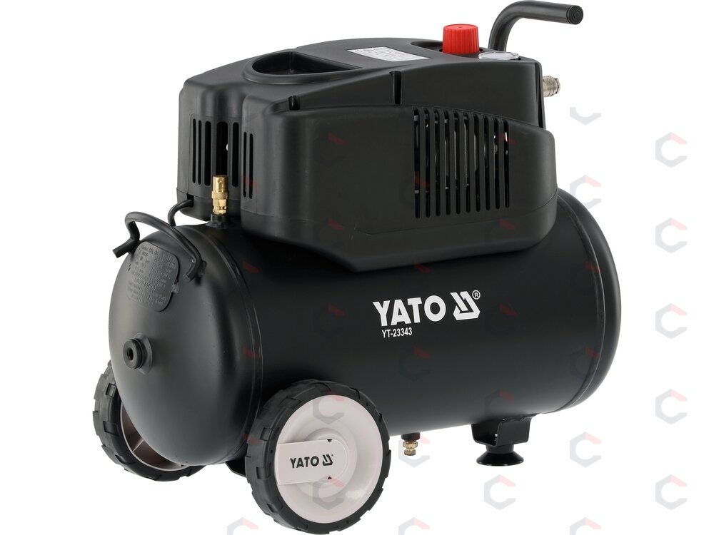 Oro kompresorius | be alyvos | 24 l | 1200 W | 8 bar (YT-23343) 1 Oro kompresorius | be alyvos | 24 l | 1200 W | 8 bar (YT-23343) 1