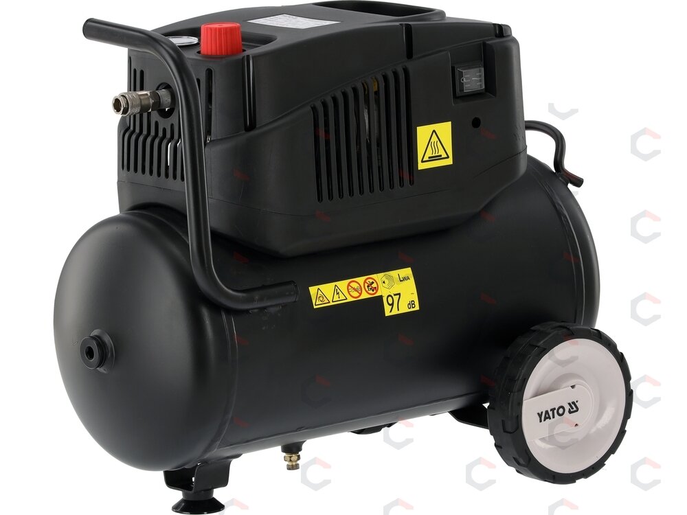 Oro kompresorius | be alyvos | 24 l | 1200 W | 8 bar (YT-23343) 2 Oro kompresorius | be alyvos | 24 l | 1200 W | 8 bar (YT-23343) 2