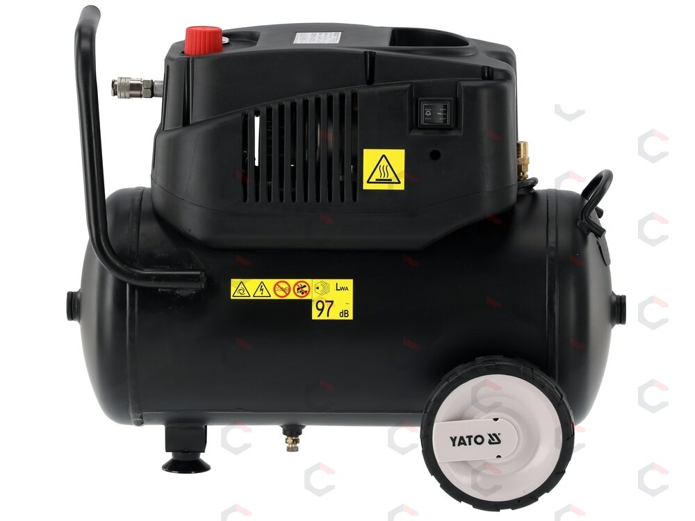 Oro kompresorius | be alyvos | 24 l | 1200 W | 8 bar (YT-23343) 5 Oro kompresorius | be alyvos | 24 l | 1200 W | 8 bar (YT-23343) 5