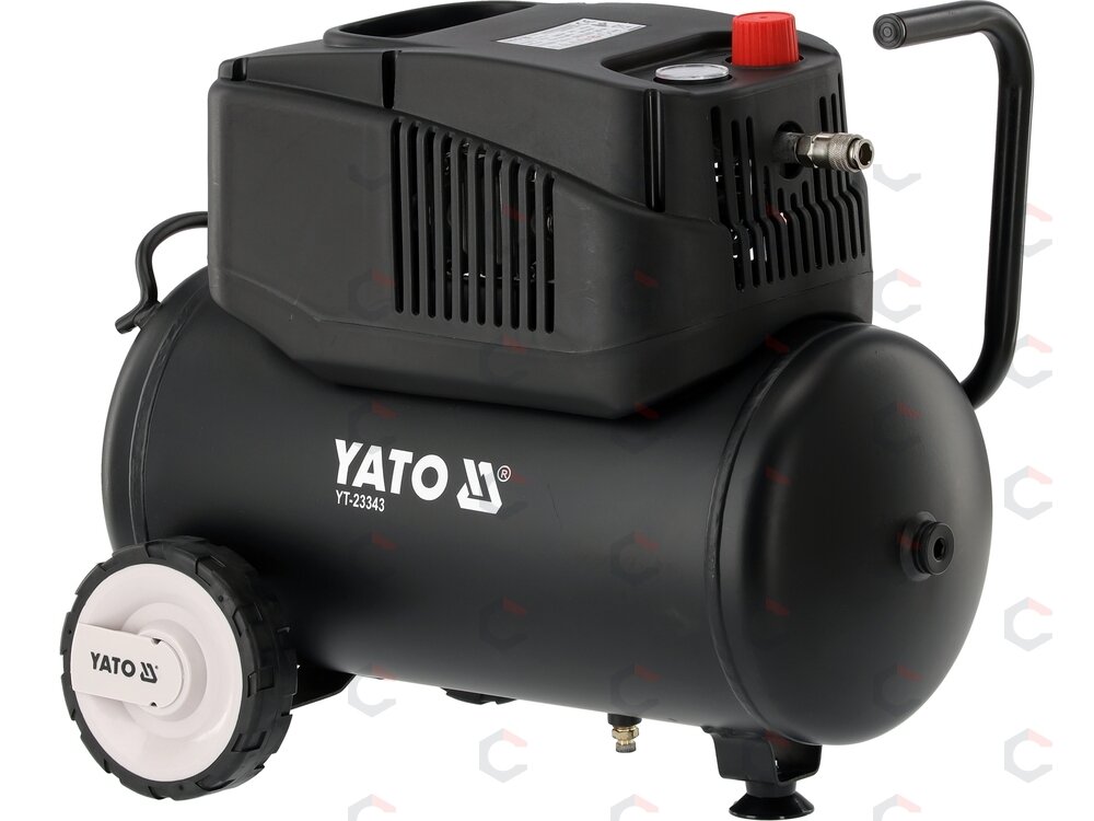 Oro kompresorius | be alyvos | 24 l | 1200 W | 8 bar (YT-23343) Oro kompresorius | be alyvos | 24 l | 1200 W | 8 bar (YT-23343)