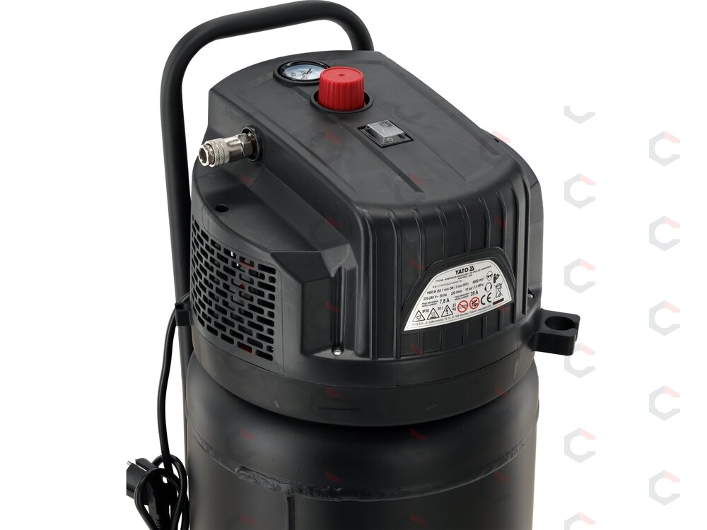 Bealyvis vertikalus oro kompresorius | 50 l | 1500 W | 10 bar | 220 l/min | YATO (YT-23348) 7