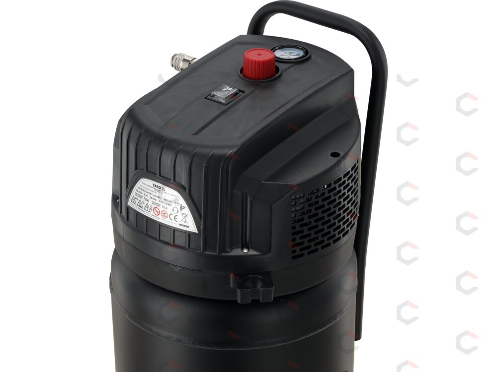 Bealyvis vertikalus oro kompresorius | 50 l | 1500 W | 10 bar | 220 l/min | YATO (YT-23348) 8