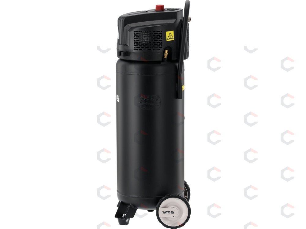 Bealyvis vertikalus oro kompresorius | 50 l | 1500 W | 10 bar | 220 l/min | YATO (YT-23348)