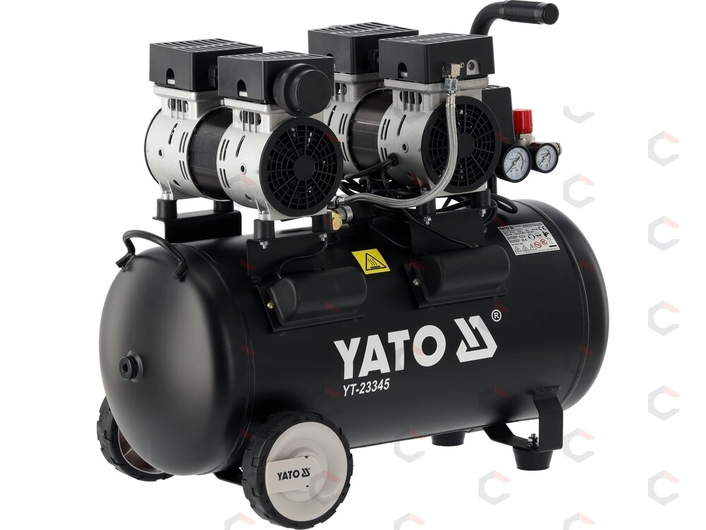 Oro kompresorius tylus | betepalinis | 50L/0.8MPA/8BAR/115PSI/ 280l/min | 1500 W (YT-23345) 1 Oro kompresorius tylus | betepalinis | 50L/0.8MPA/8BAR/115PSI/ 280l/min | 1500 W (YT-23345) 1