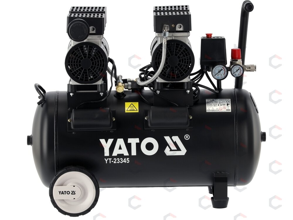 Oro kompresorius tylus | betepalinis | 50L/0.8MPA/8BAR/115PSI/ 280l/min | 1500 W (YT-23345) 3 Oro kompresorius tylus | betepalinis | 50L/0.8MPA/8BAR/115PSI/ 280l/min | 1500 W (YT-23345) 3