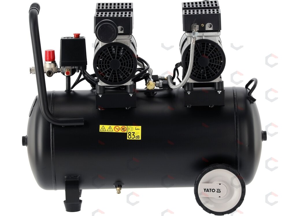 Oro kompresorius tylus | betepalinis | 50L/0.8MPA/8BAR/115PSI/ 280l/min | 1500 W (YT-23345) 4 Oro kompresorius tylus | betepalinis | 50L/0.8MPA/8BAR/115PSI/ 280l/min | 1500 W (YT-23345) 4
