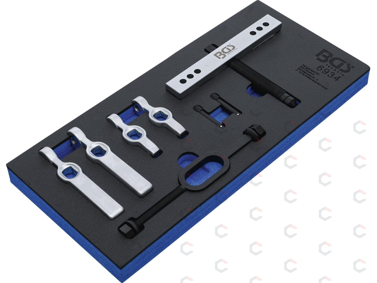 Kniedinių veržlių adapteris gręžtuvui | M3–M10 | 1/4" | BGS (6834) Kniedinių veržlių adapteris gręžtuvui | M3–M10 | 1/4" | BGS (6834)