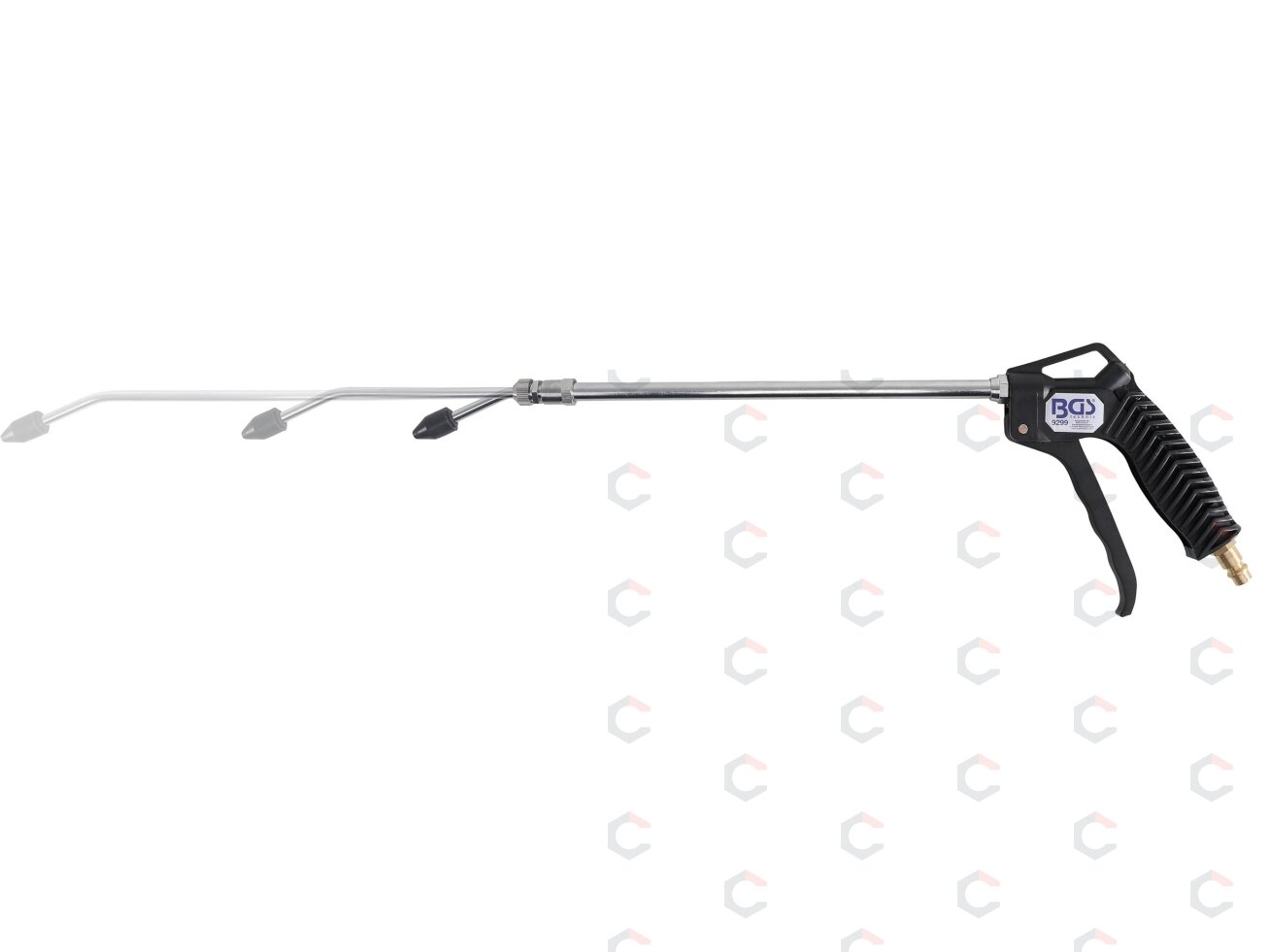 Oro pūtimo pistoletas | ilgis reguliuojamas | 285 - 530 mm (9299) Oro pūtimo pistoletas | ilgis reguliuojamas | 285 - 530 mm (9299)