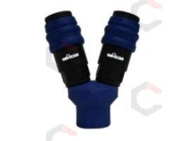 Oro paskirstytojas su 2 lizdais Y tipo 1/4" (TYC-2) 1 Oro paskirstytojas su 2 lizdais Y tipo 1/4" (TYC-2) 1