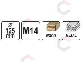 Orbitinis šlifavimo priedas kampiniam šlifuokliui | 125 mm | M14 | YATO (YT-829783) 7 Orbitinis šlifavimo priedas kampiniam šlifuokliui | 125 mm | M14 | YATO (YT-829783) 7